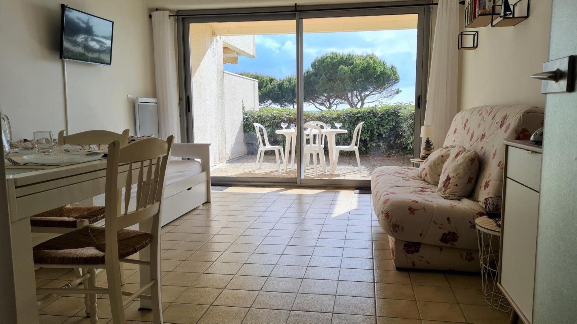 Saint Georges De Didonne - Vue Mer Pour Ce Studio Cosy En Rez-De-Chaussee Luaran gambar