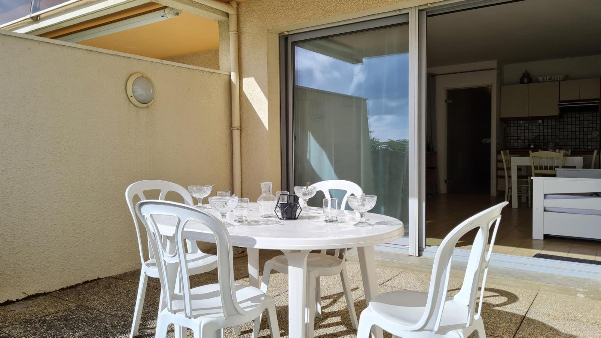 Saint Georges De Didonne - Vue Mer Pour Ce Studio Cosy En Rez-De-Chaussee Luaran gambar