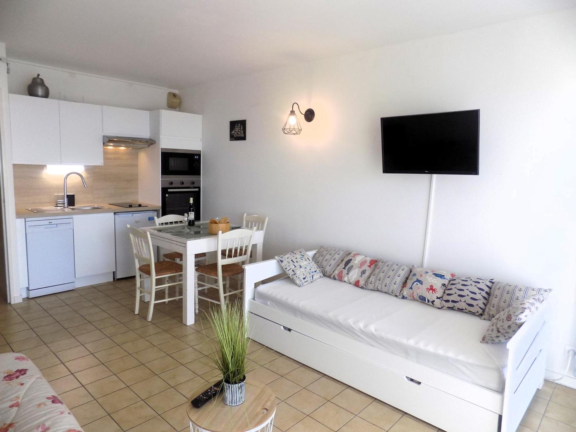 Saint Georges De Didonne - Vue Mer Pour Ce Studio Cosy En Rez-De-Chaussee Luaran gambar