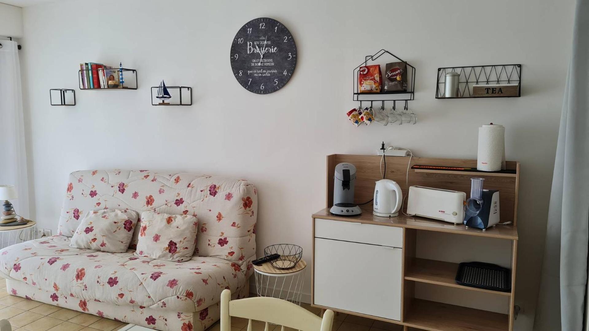 Saint Georges De Didonne - Vue Mer Pour Ce Studio Cosy En Rez-De-Chaussee Luaran gambar