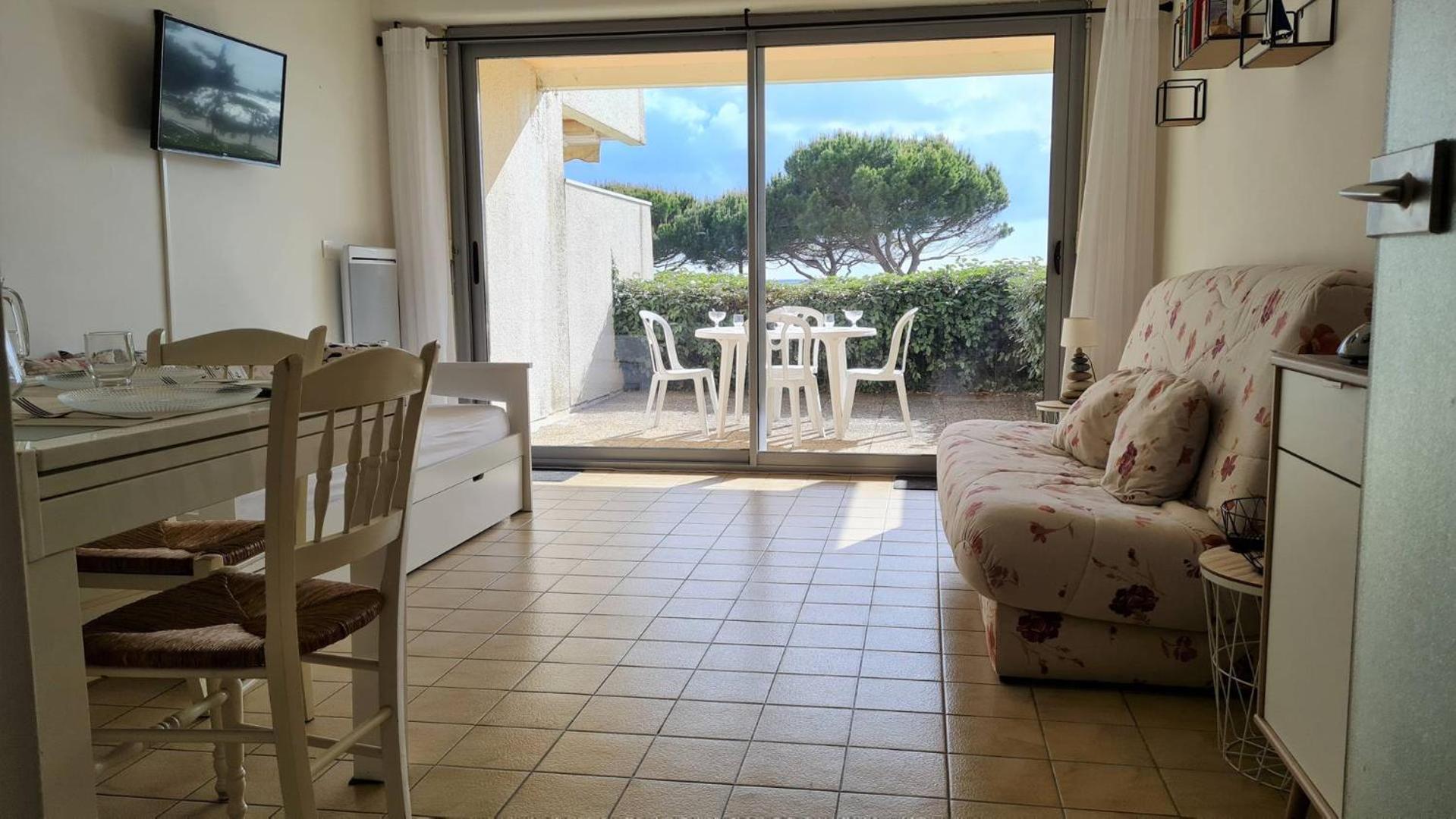 Saint Georges De Didonne - Vue Mer Pour Ce Studio Cosy En Rez-De-Chaussee Luaran gambar